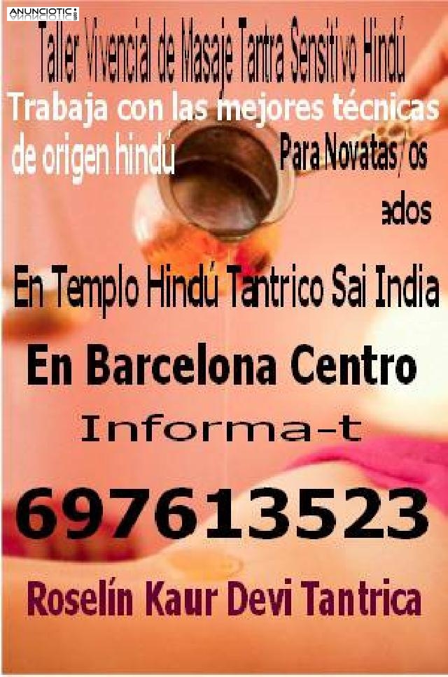 Talleres de Masaje T&aacute;ntrico Aut&eacute;ntico en Templo Hindu Sai India