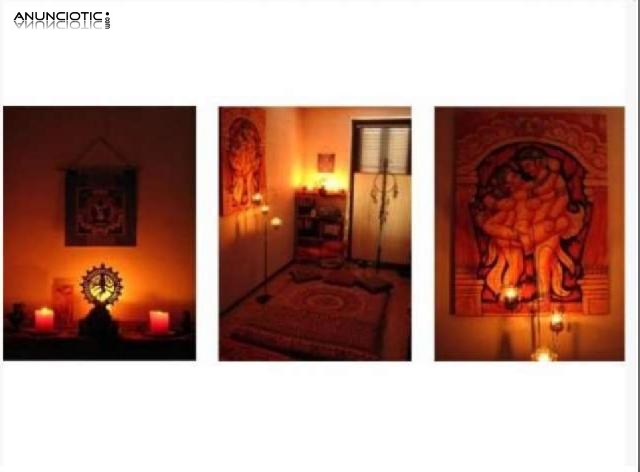 TANTRA EL ARTE DEL MASAJE T&Aacute;NTRICO BIND&Uacute; SENSITIVO EN TATAMI CON CHICO HIND