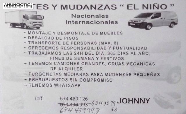 Mudanza el ni&ntilde;o de oferta