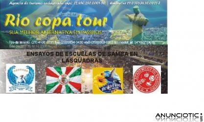 Paquetes Tur&iacute;sticos: #Ensayos de escuelas de Samba