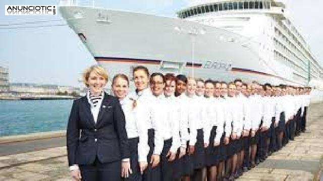 Selecci&oacute;n de personal en cruceros, varios procesos abiertos