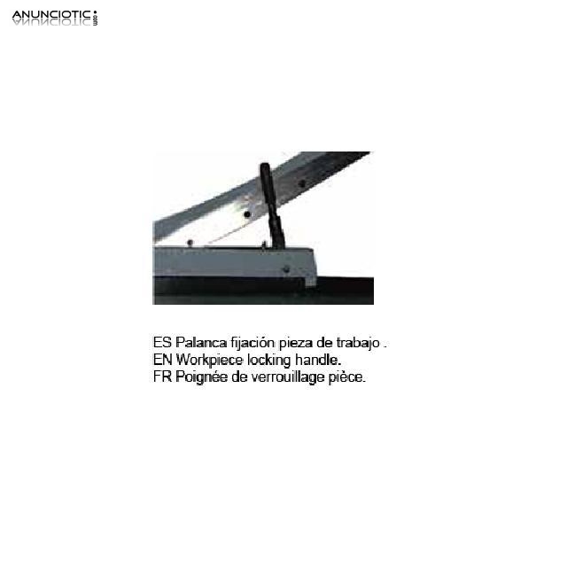 Cizalla guillotina de mesa 1, 5x1050 mm