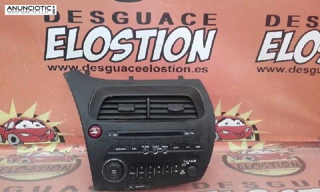 Sistema de audio radio cd honda civic a&ntilde;o 2010