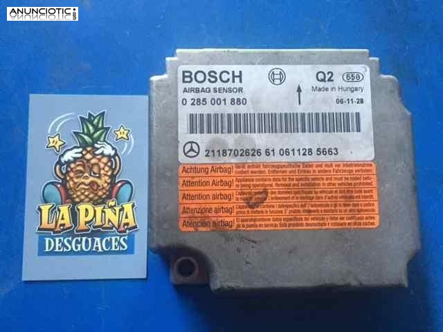 Centralita airbag tipo 0285001880