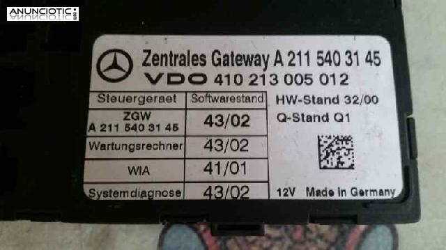 Centralita mercedes a2115403145 clase e