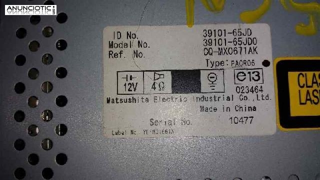 Sistema audio / radio cd 3439691