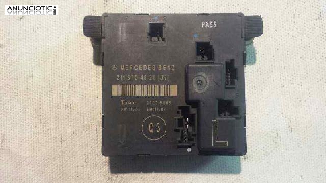 Centralita mercedes 2118704026 clase e