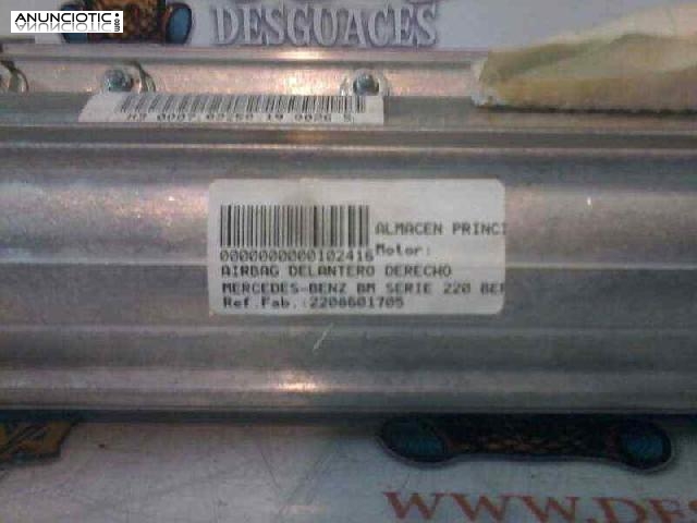 102416 airbag mercedes clase s berlina