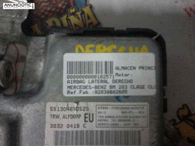 102571 airbag mercedes clase clc clc 2.2