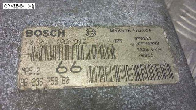 138387 centralita citroen saxo 1.6 vtl