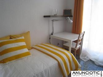 HAB. INDIV. + TERRAZA LUZ 6&ordm; PISO POSTGRADUADOS 150M. SERV LIMPIEZA