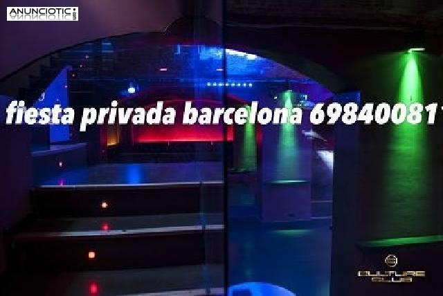 Local para fiestas privadas en barcelona