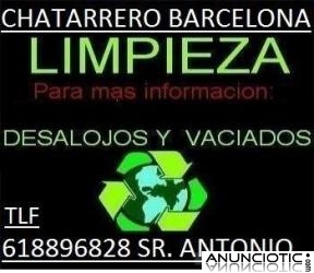 vaciado de locales pisos naves en barcelona sr.antonio tlf 618896828