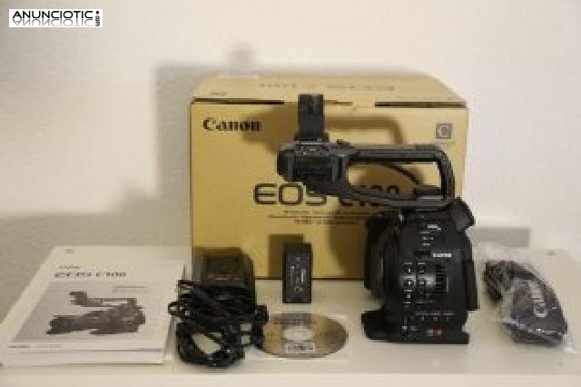 Canon EOS C100 8MP c&aacute;mara de cine con garant&iacute;a