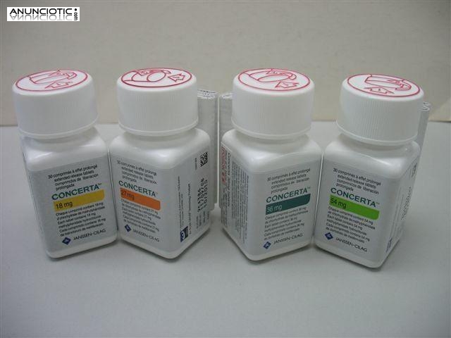 -Sibutramina -Medikinet -Metilfenidato -Codeina -Alprazolam -..