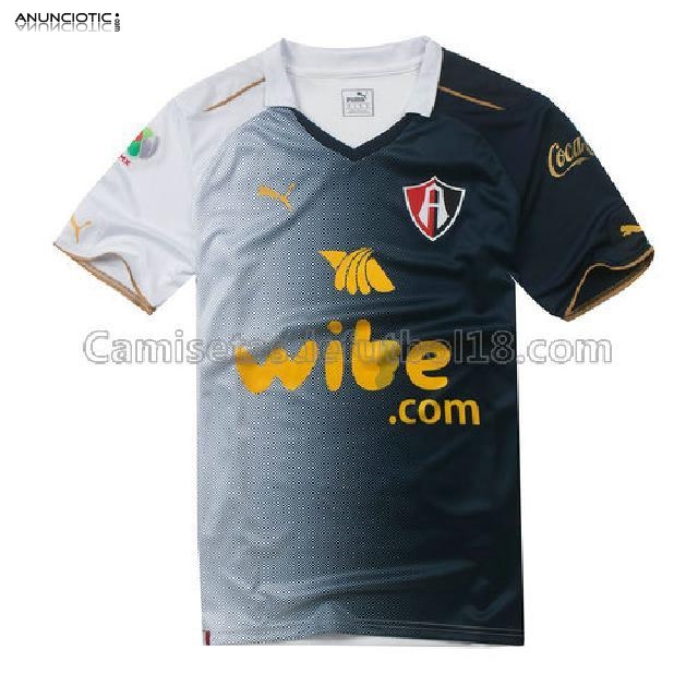 tailandia camiseta atlas de guadalajara 2017 3&ordf; equipaci&oacute;n