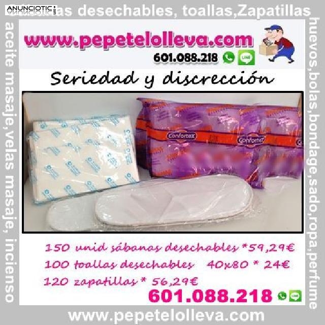 Para el mejor servicio 150 s&aacute;banas desechables 59,29�