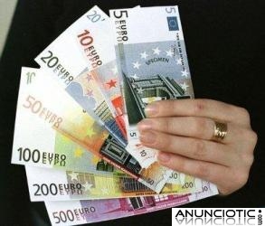 Oferta de pr&eacute;stamo de dinero para sus proyectos.