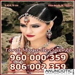 TAROT MAGA DE ORIENTE OFERTA VISA 15� 30 MIN. TAROT BARATO SOLO 0,42 CM MIN. 