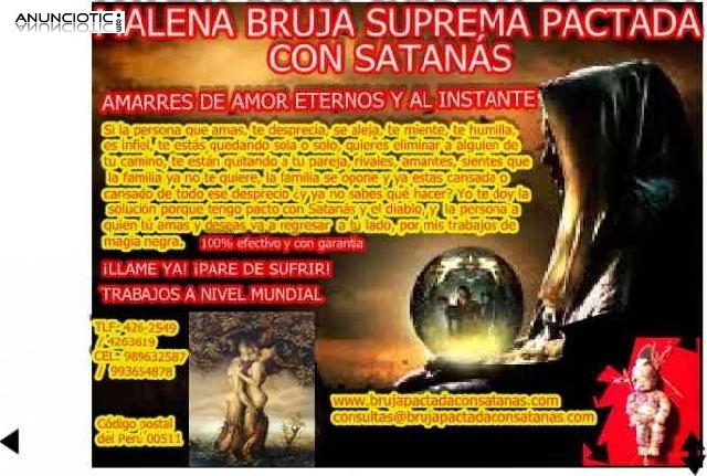 AMARRES ETERNOS Y TEMPORALES POR LARGA DURACI&Oacute;N /BRUJA MALENA