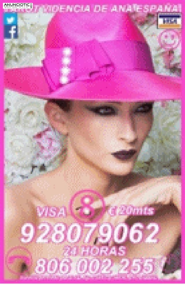 Tarot De Ana Visa 928079062 Economica 5�/15M Y 8�/20 M De Espa&ntilde;a
