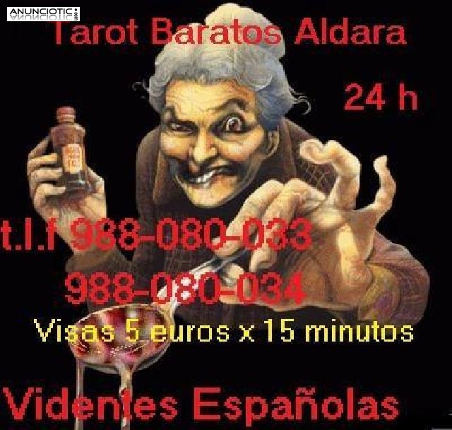 TAROT ALDARA VIDENTES ESPA&Ntilde;OLAS 24 H VISA 5 EUROS X 15 MINUTOS 