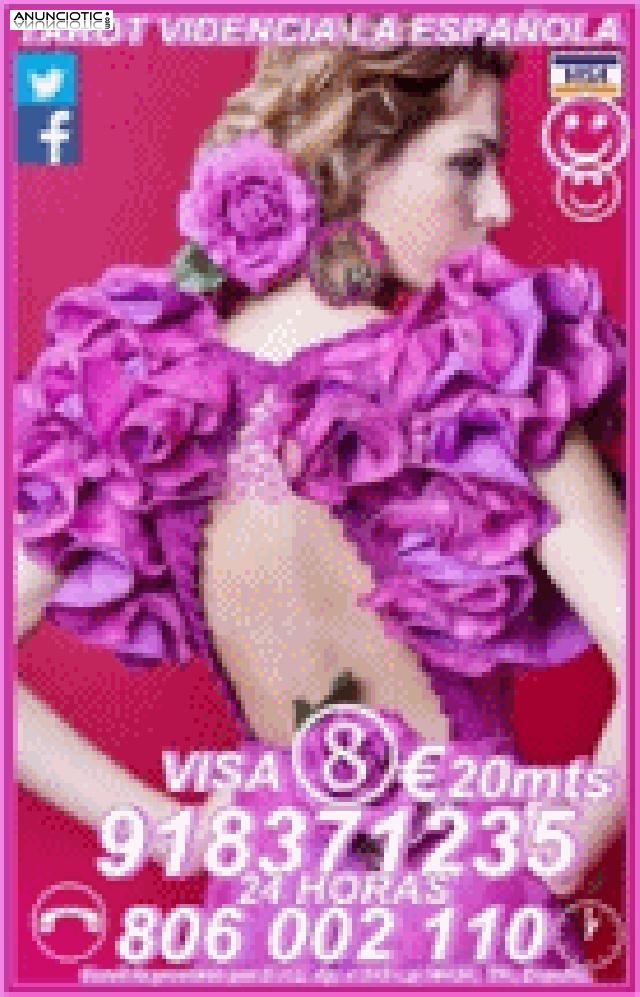 Tarot Visa LA ESPA&Ntilde;OLA 918 371 235 desde 5� 15 mtos, las 24 horas a su disp