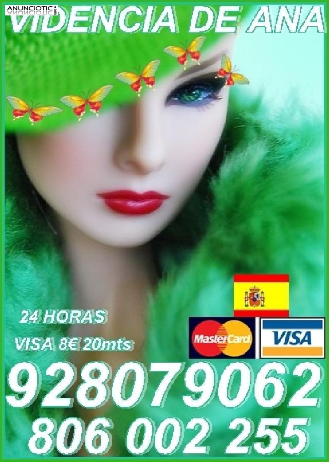 Tarot visa barata Ana 928079062 de Espa&ntilde;a  8� 20mts