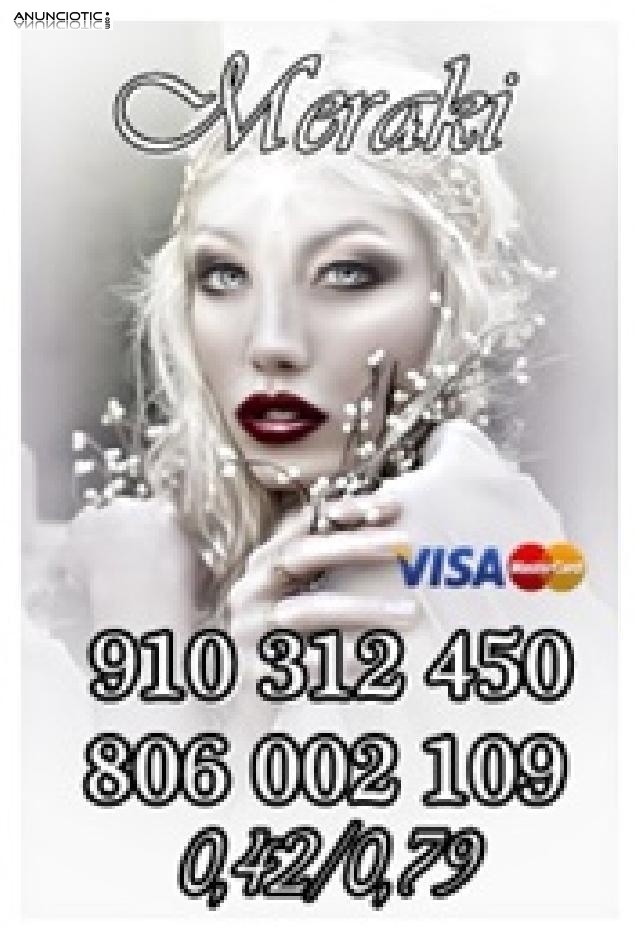 CONSULTA DIRECTA Y CONFIDENCIAL VISA 5� 15 min. 910312450 TAROT Y VIDENCIA