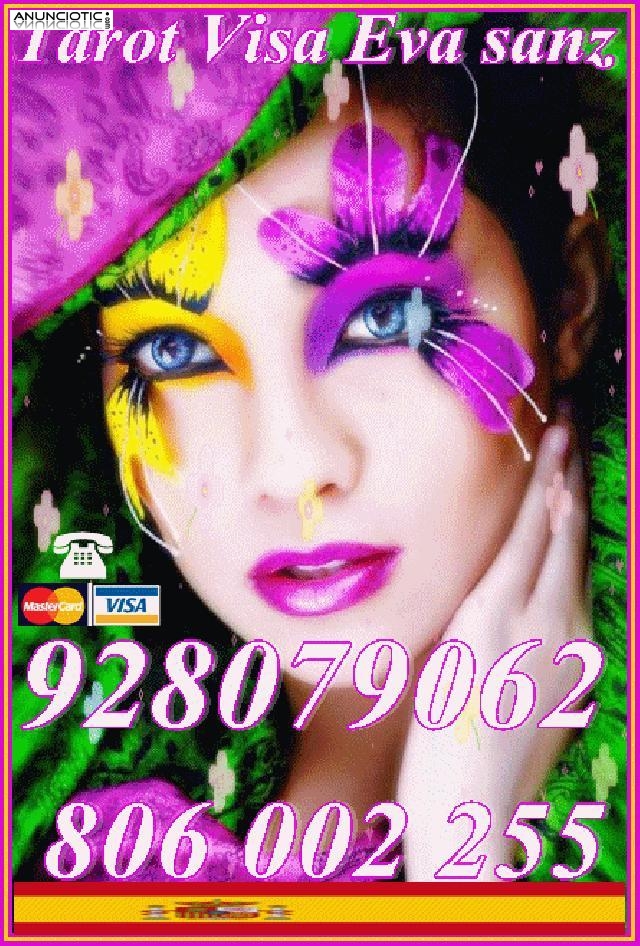 TAROT BARATO EVA SANZ 806 002 226 s&oacute;lo 0,42 CM MIN. Visa 5� 15 MIN.