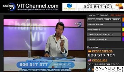 Televisi&oacute;n especializada en Tarot y Videncia 24 horas al d&iacute;a.