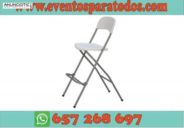 Mesas y sillas para eventos 