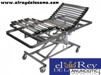 Cama carro elevador con colch&oacute;n antiescaras de REGALO. 