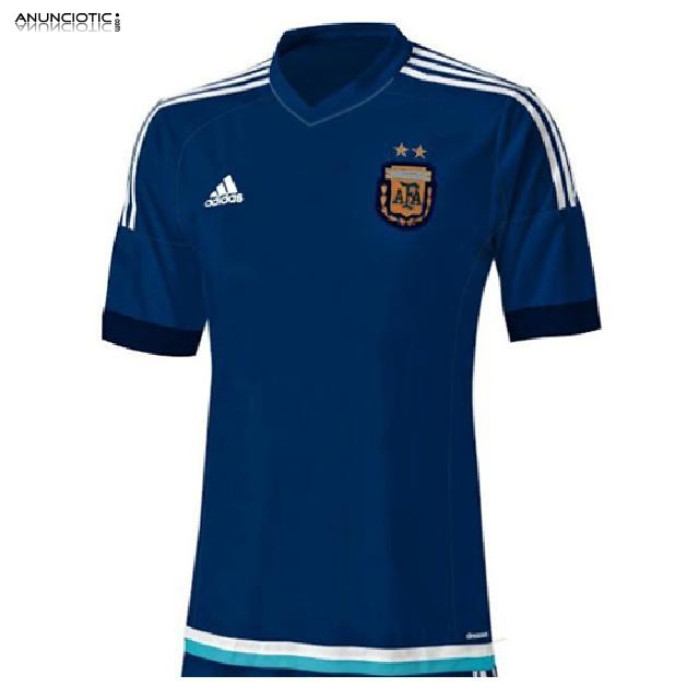 Nuevo Camiseta Argentina baratas Segunda 2015