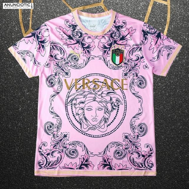 nueva colecci&oacute;n de camiseta Italia Versace