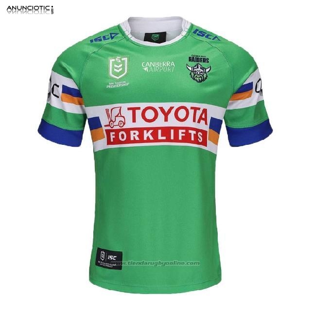 Camiseta Canberra Raiders Rugby 2025 Local