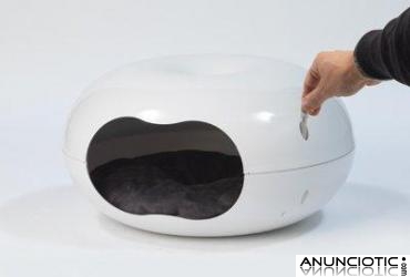 Cama Cueva C&aacute;psula para Gatos Doonut