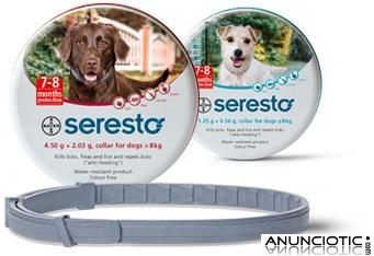 Seresto perros collar antiparasitario de larga duraci&oacute;n 8 meses