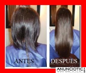 Oferta, pongo extensiones microloop pelo natural incluido a 1,5� c/u zaragoza