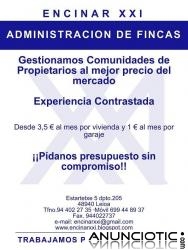 ENCINAR ADMINISTRADOR DE FINCAS