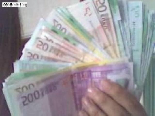 Oferta de pr&eacute;stamo de dinero