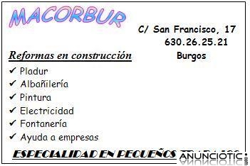 REFORMAS EN CONSTRUCCI&Oacute;N