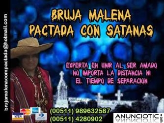 Soy la mejor y &uacute;nica bruja que tiene pacto con Satan&aacute;s en el mundo.