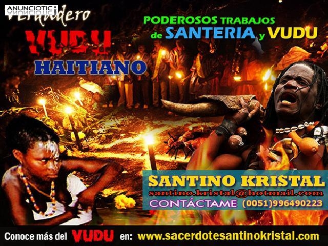 SANTINO KRISTAL realiza VERDADEROS HECHIZOS VUD&Uacute;. 100%SEGUROS