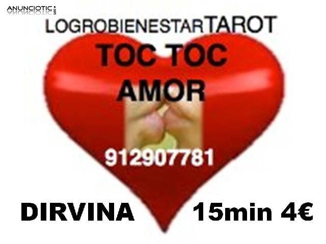 Tarot toc-toc amor 912907781 15min 4� logrobienestartarot.