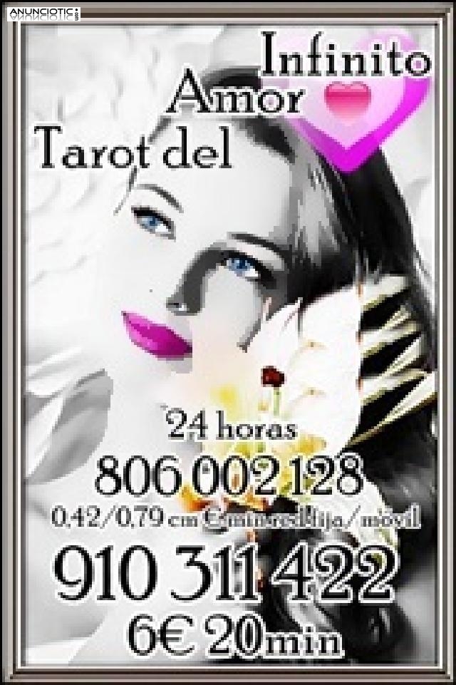TAROT DEL AMOR INFINITO Visa 9� 30min 910 311 422