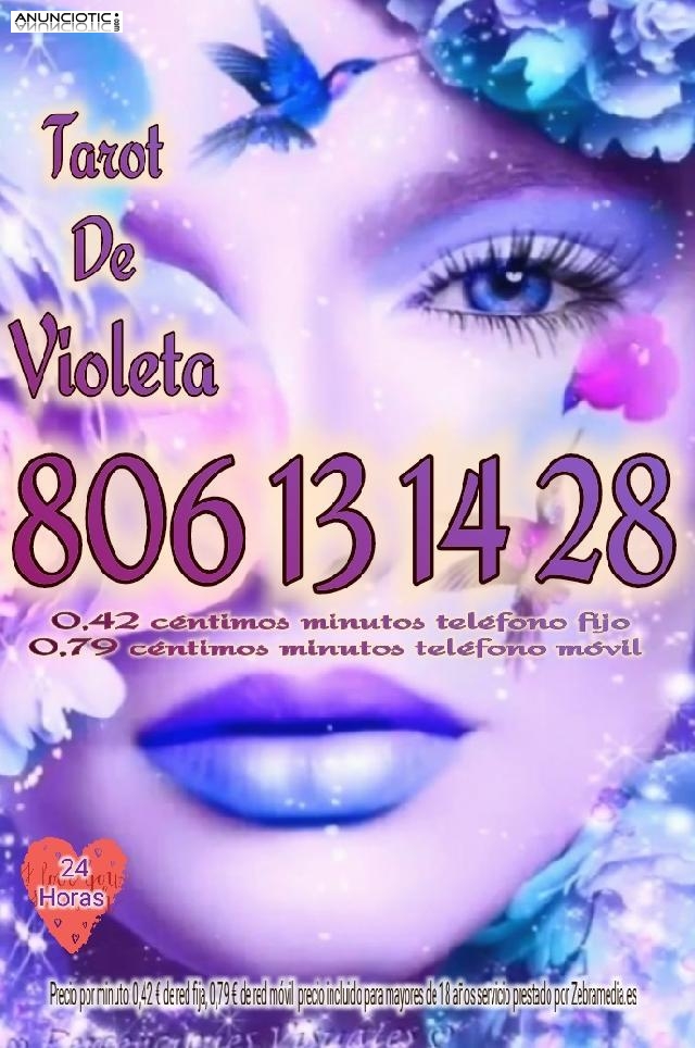 Violeta tu tarot de confianza 806 econ&oacute;mico 