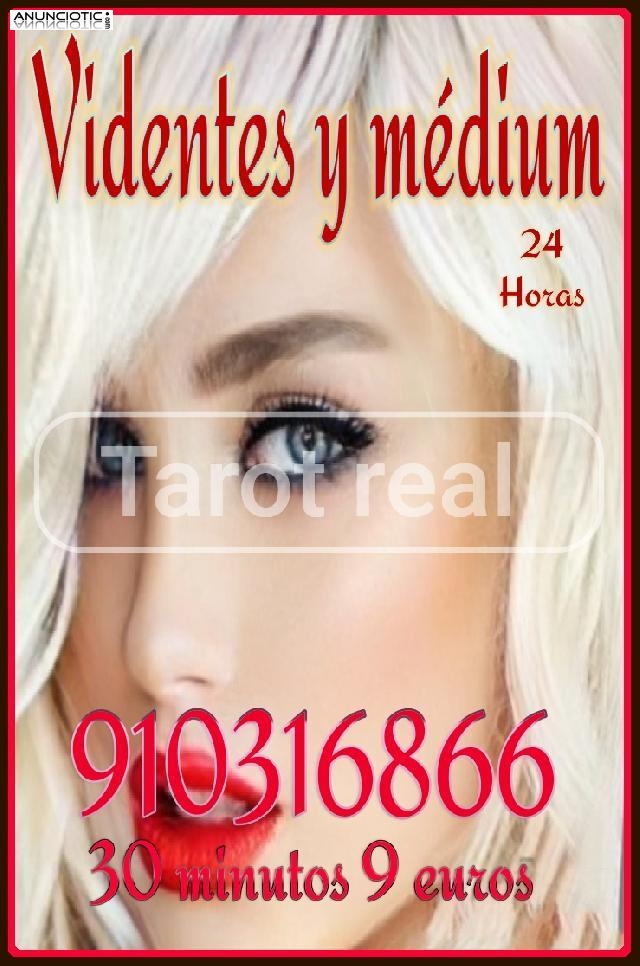 Tarot real 30 minutos 9 euros tarot, videntes y m&eacute;dium***