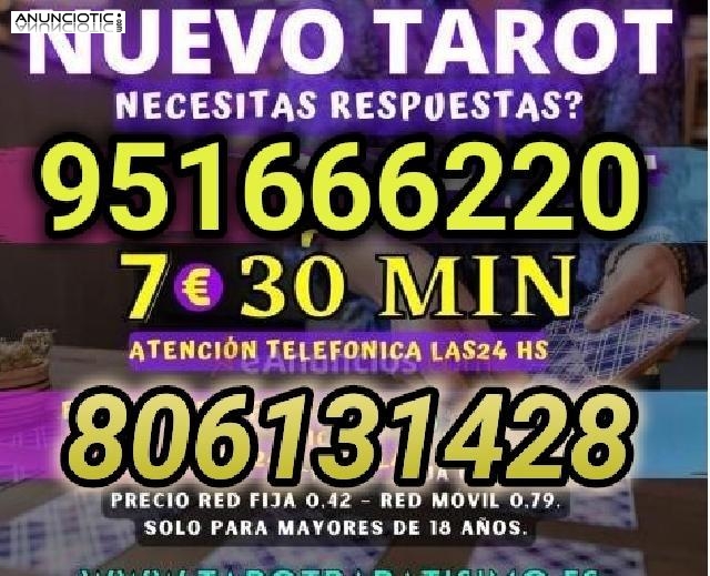 Solo tarot  ,videntes y m&eacute;dium 30 minutos 7 eur visa 
