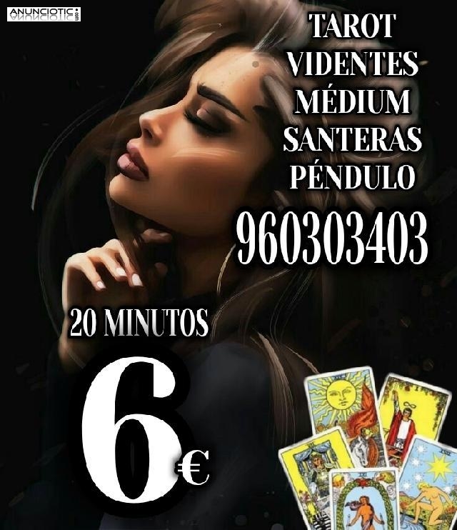 Solo tarot  ,videntes y m&eacute;dium 20 minutos 6 eur
